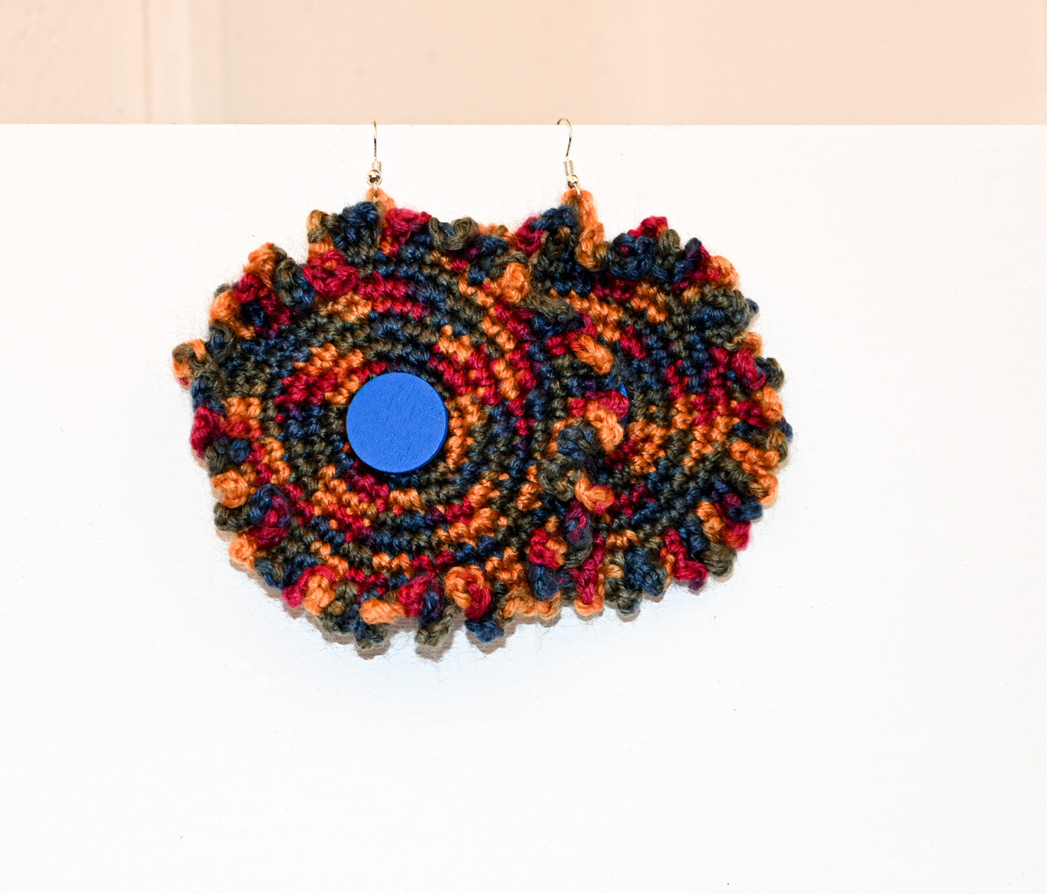 Vibrant handmade earring - image 3
