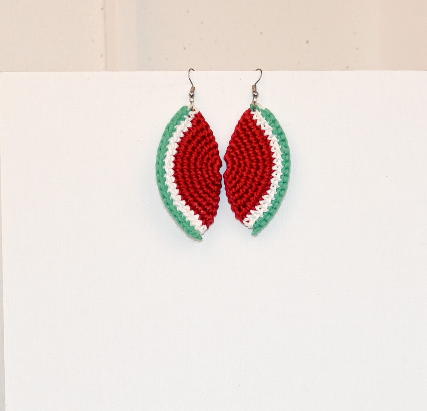 Melon  slice earring - image 2