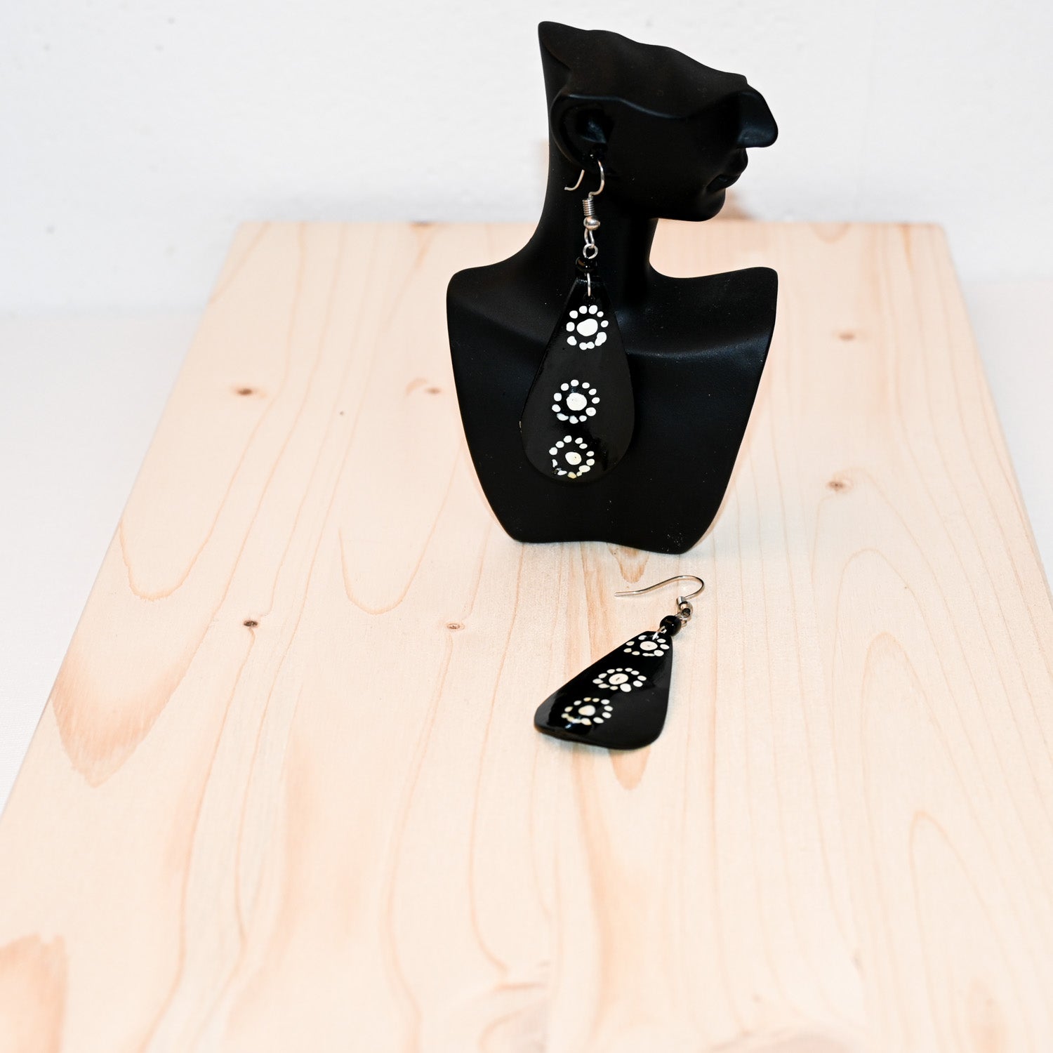 Horn star earring