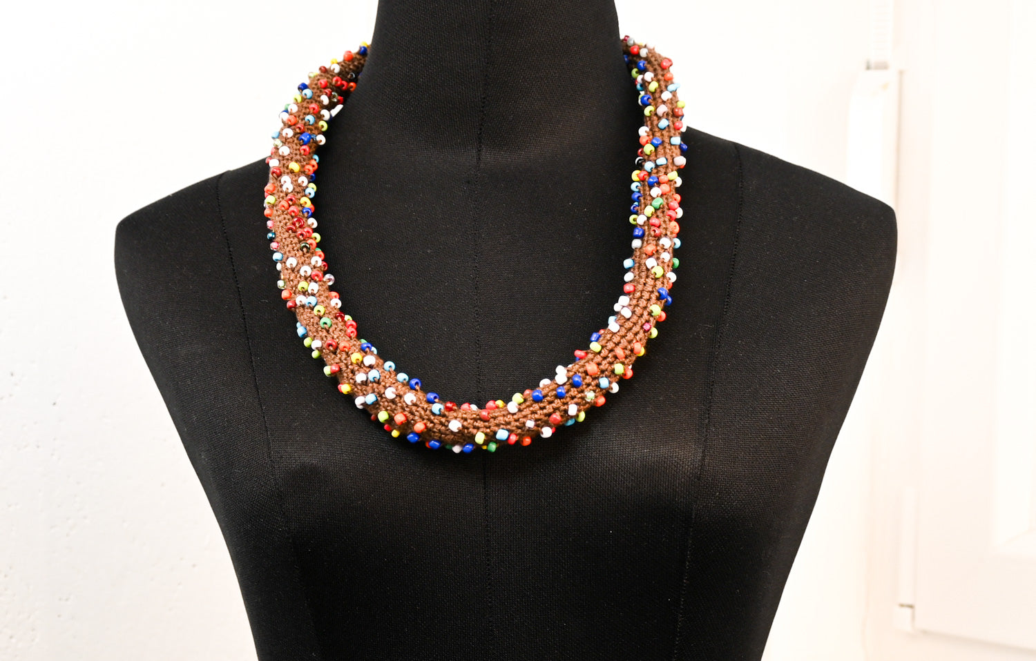 Crocheted beads necklace - image 2