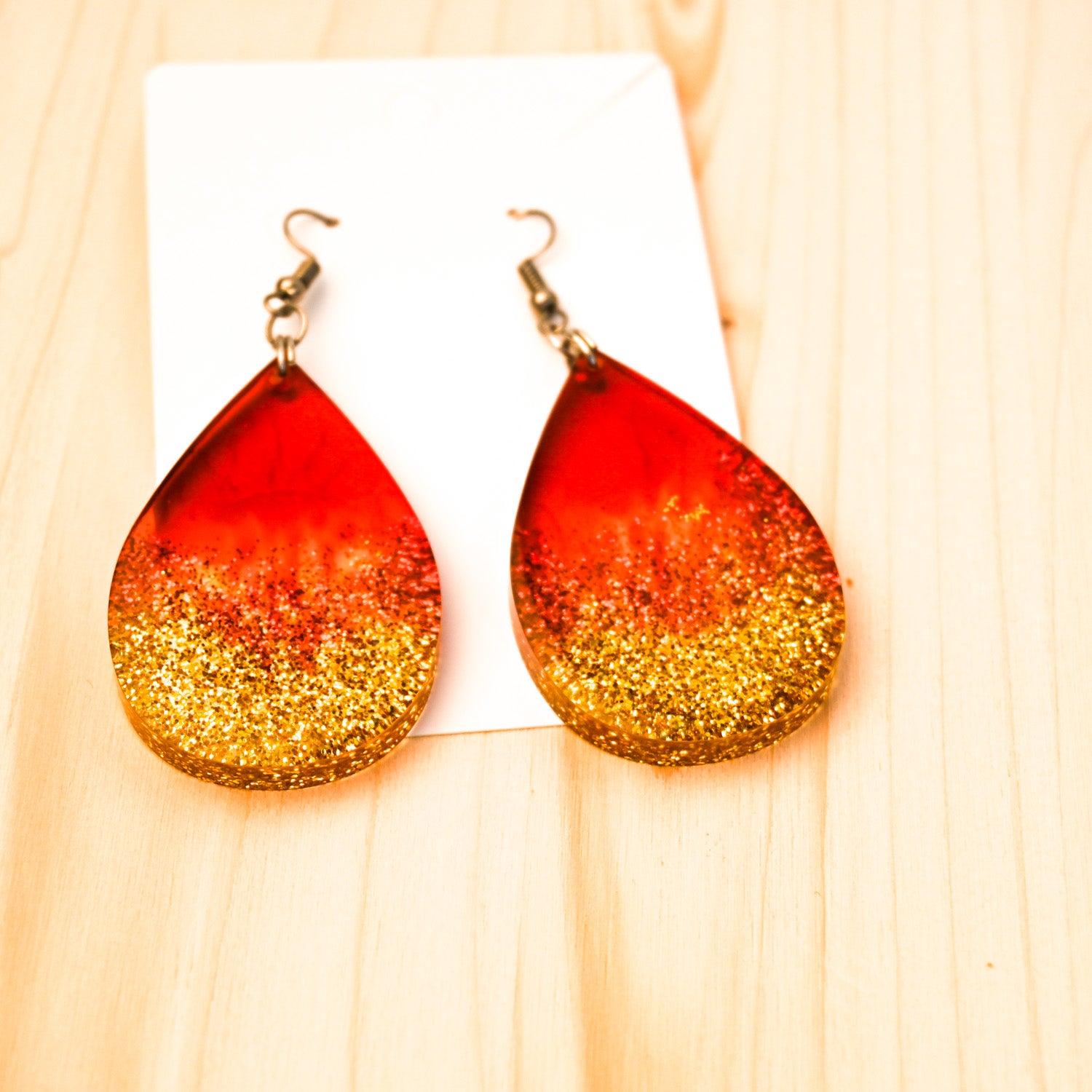 Resin earring - image 3