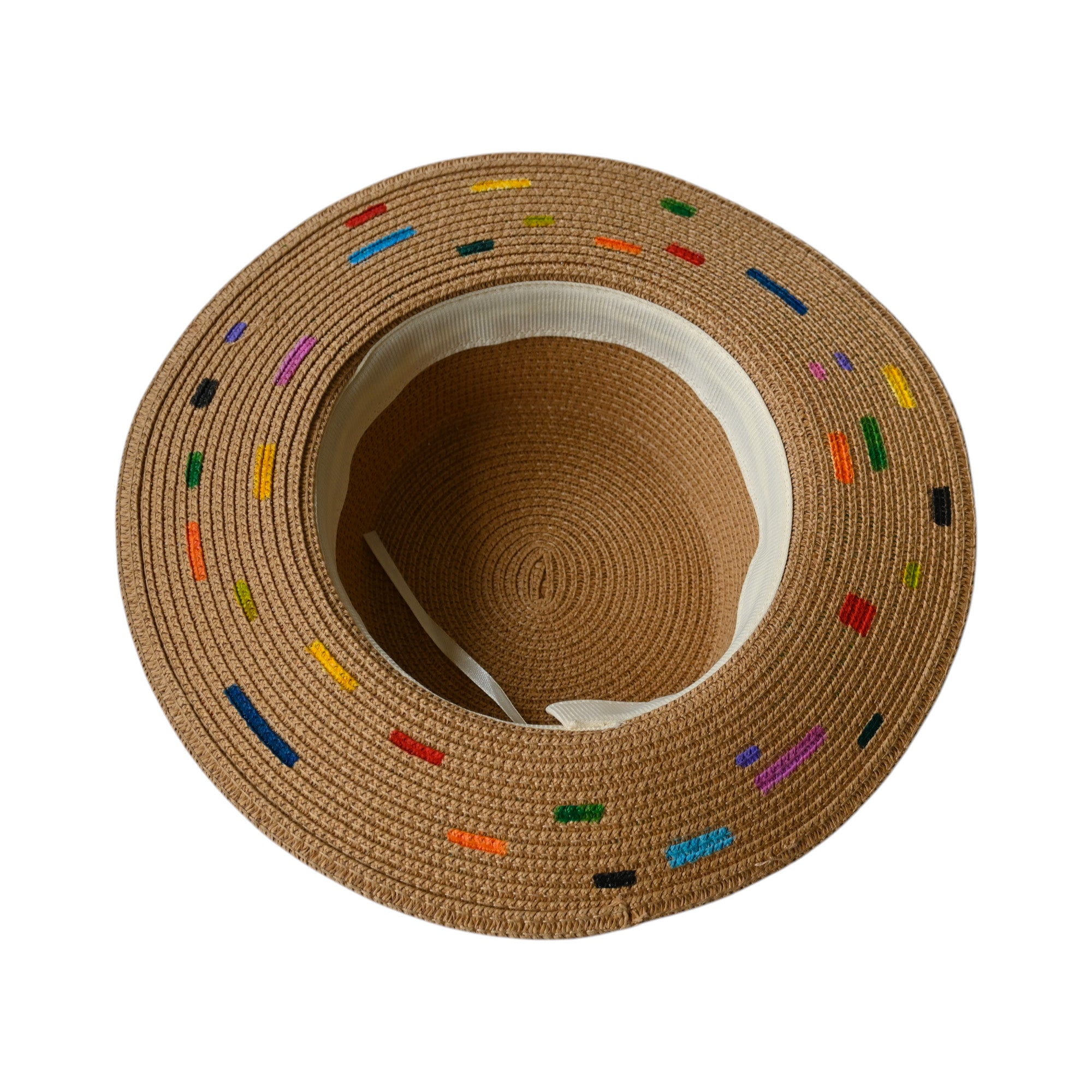 Vibrant painted hat - image 4