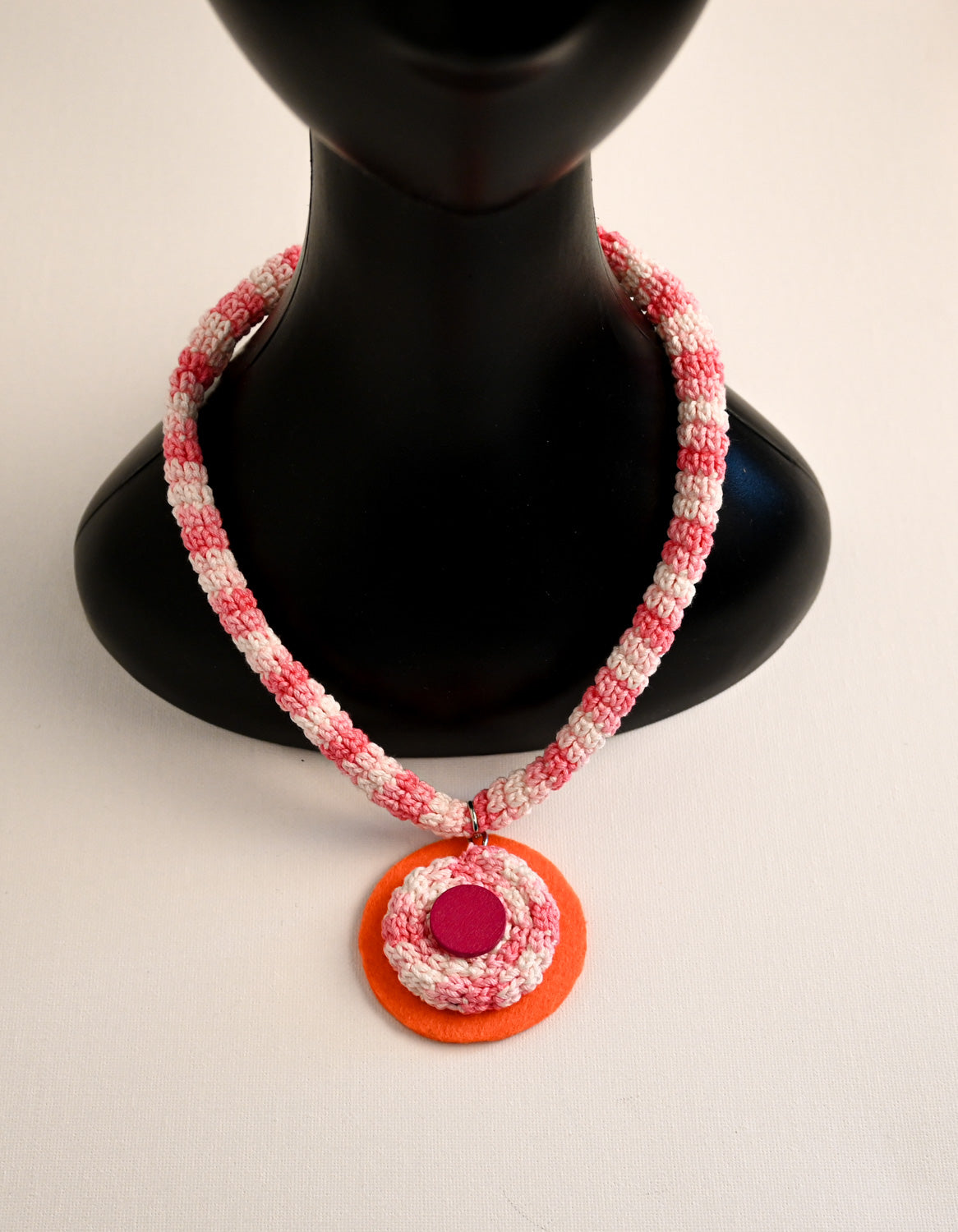 Braided cord necklace - image 2