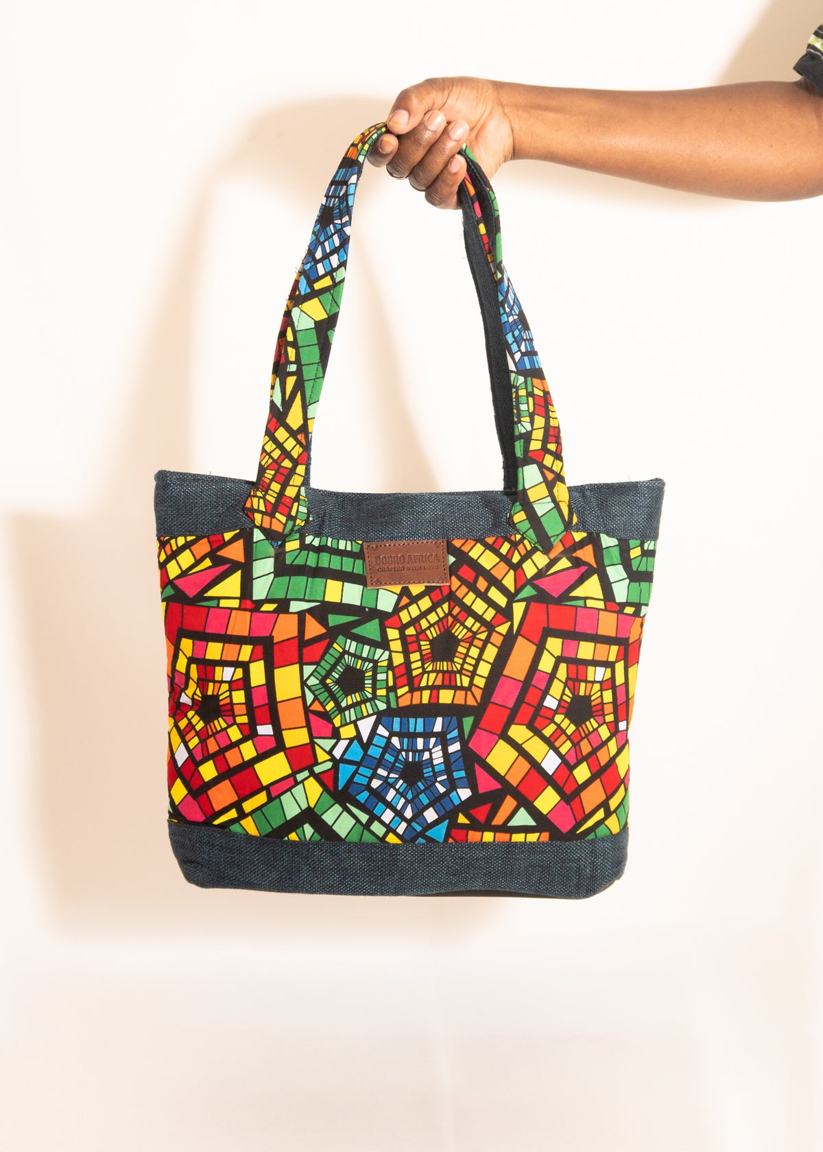 Mosaic Shoulder Tote