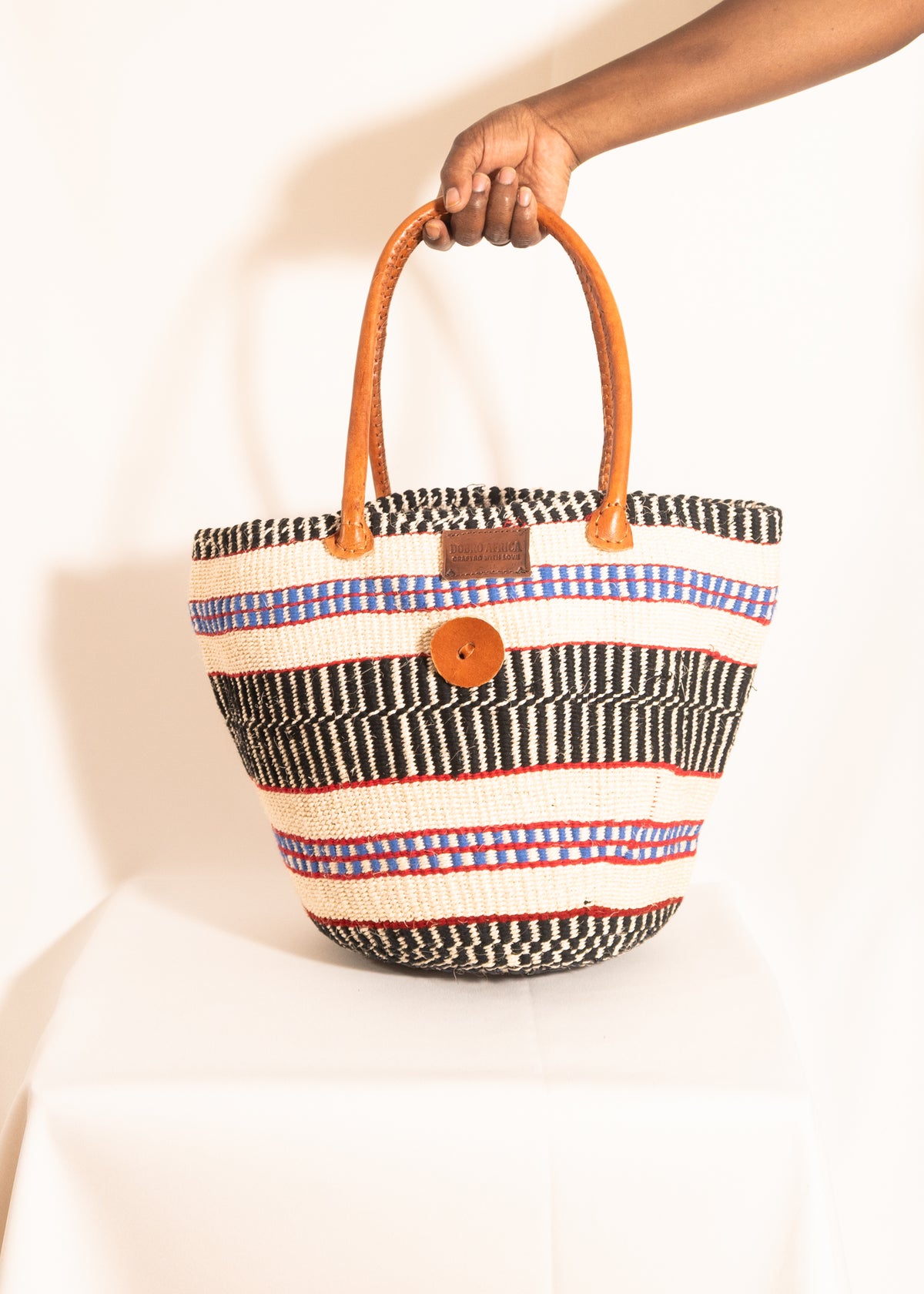 Handwoven Kiondo Basket Bag