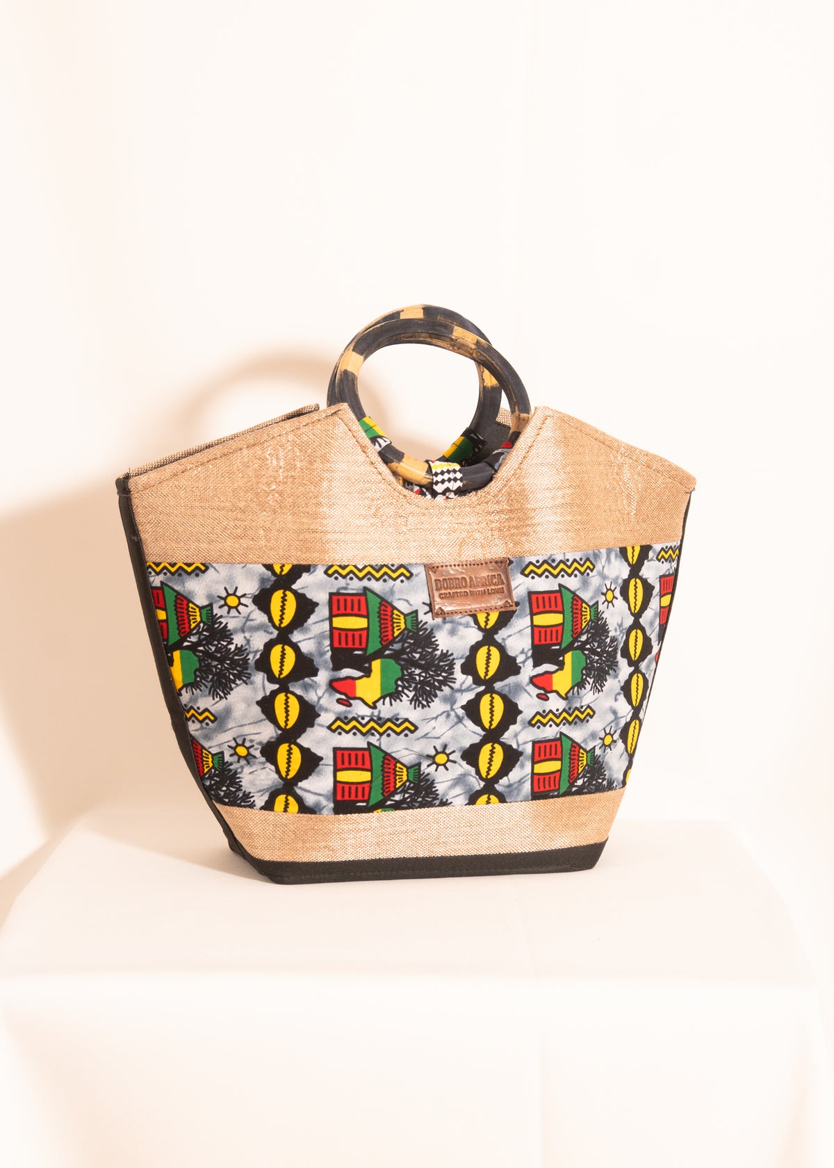 Kitenge Fabric Handbag Set