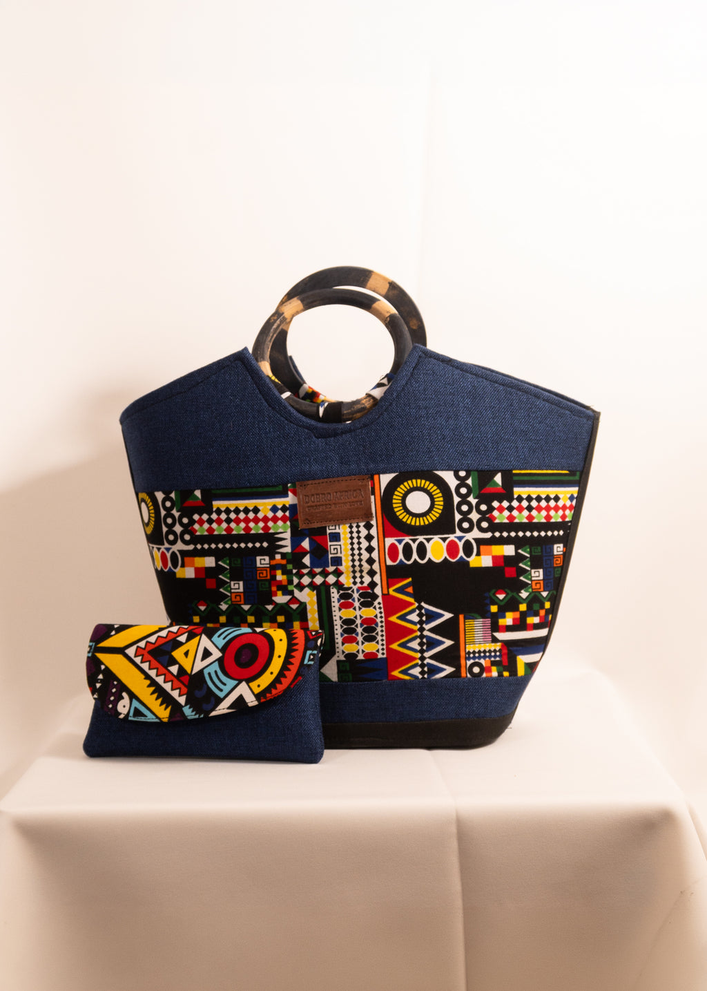 Wooden Handle Bag