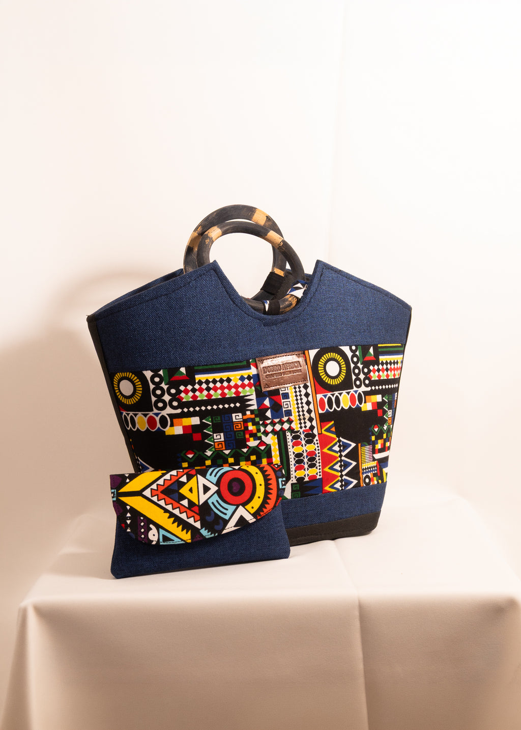 Wooden Handle Bag
