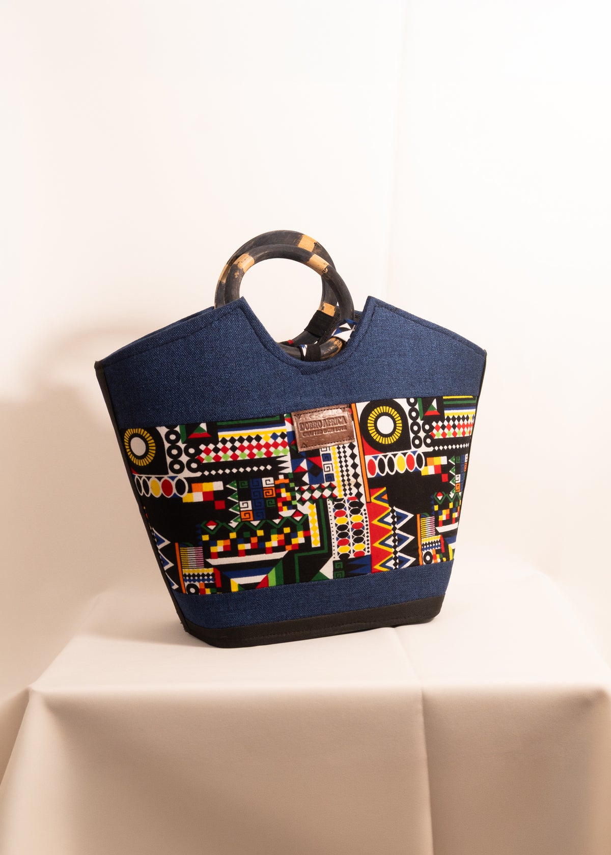 Wooden Handle Bag
