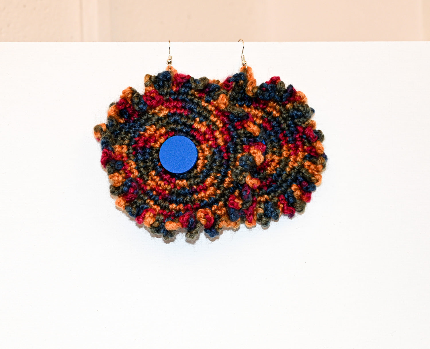 Vibrant handmade earring