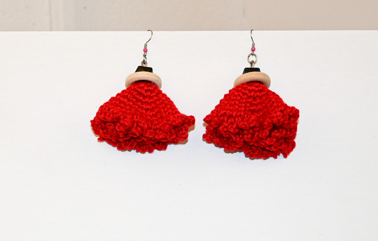 Red dress earring - image 4