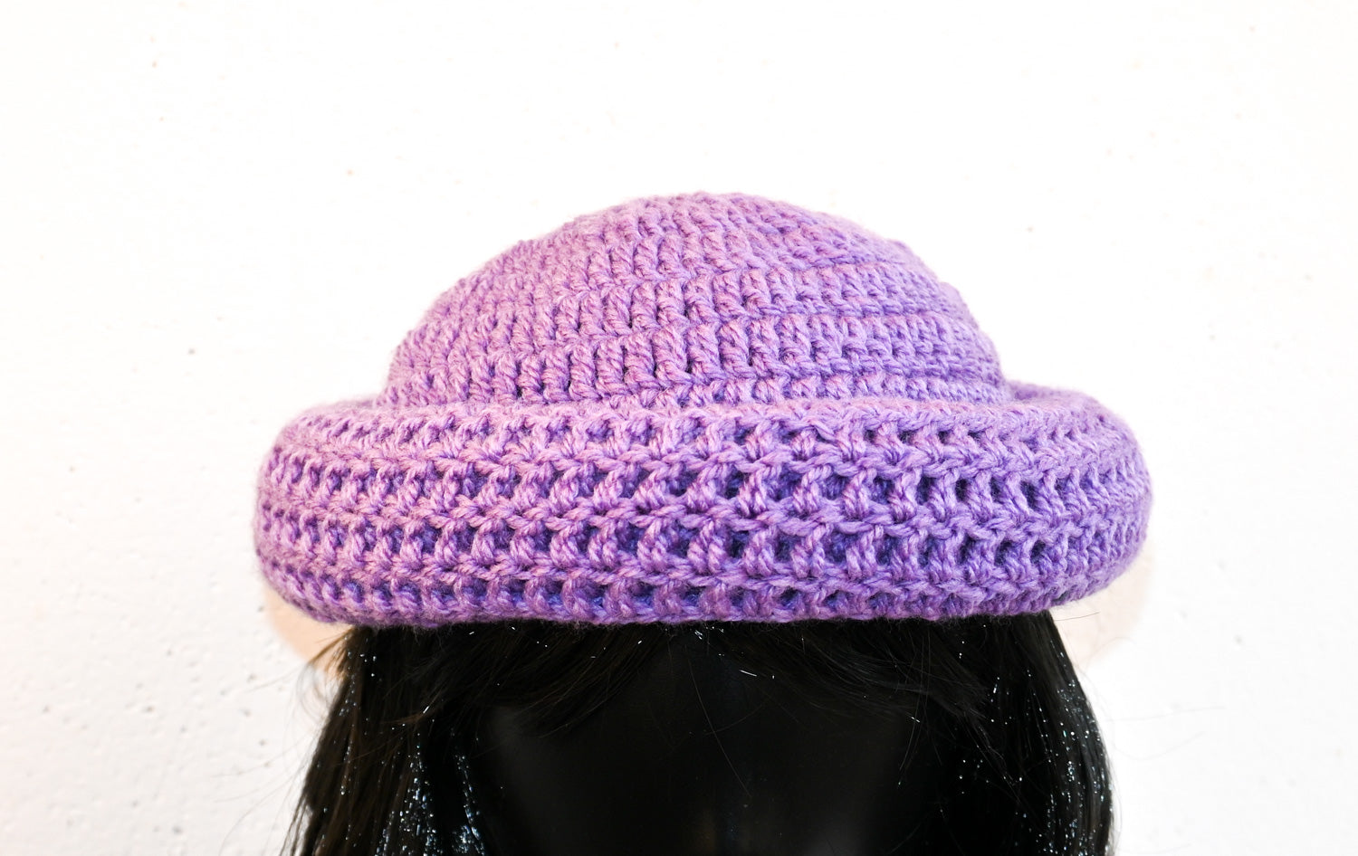 Lavender Rolled Brim