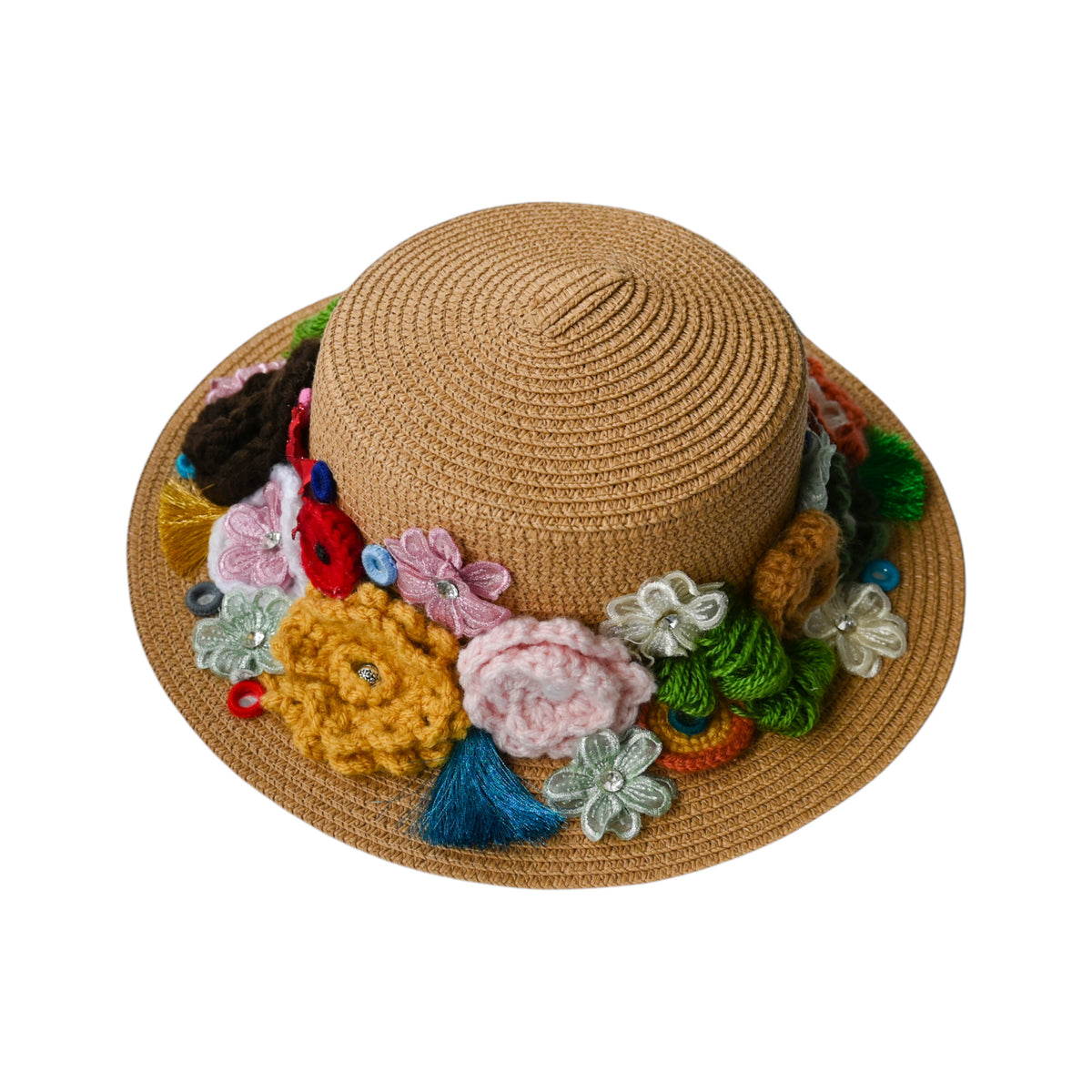 whimsy floral hat - image 2